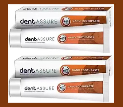 DENTASSURE Gano Toothpaste (Contains Ganoderma Mushroom ) _2 pack combo Toothpaste(200 g)