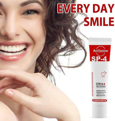 ACTIWOW SP 4 Ultra Charcoal Toothpaste for Sparkling White Teeth Toothpaste(40 g)