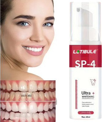 Latibule Ultra + Teeth Whitening Foam Expert Protection Teeth Care Toothpaste(60 ml)