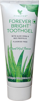 Forever Saints FOREVER BRIGHT ALOE VERA TOOTH GEL TOOTHPASTE SPARKLING WHITE TEETH Toothpaste(130 g)