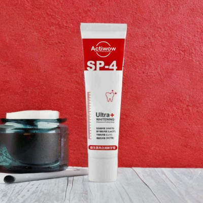 ACTIWOW SP4 Whitening Toothpaste for Teeth and Breath Freshness with Minty Flavor Toothpaste(40 g)