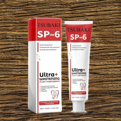 Tsubaki SP6 Ultra Whitening Paste with Extra Freshness and Cleanliness Toothpaste(40 g)