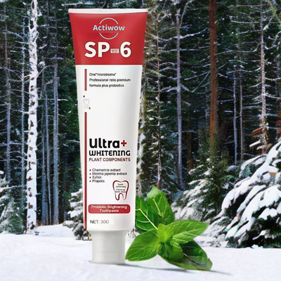 ACTIWOW SP 6 Toothpaste - Advanced Whitening & Sensitive Teeth Care Toothpaste(40 g)