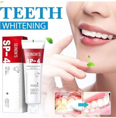 SEINON'S SP 4 Ultra Brightening Toothpaste, Advanced Whitening Toothpaste (30 g) Toothpaste(30 g)