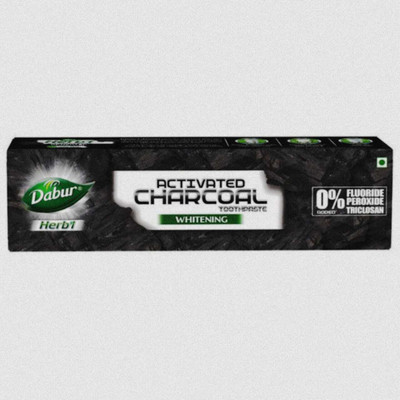 Dabur Herbal Activated Charcoal Non Fluoridated Toothpaste 120gm Toothpaste(120 g)