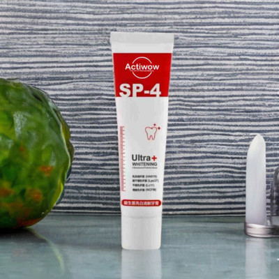 ACTIWOW SP4 Whitening Mint Toothpaste for Deep Whitening and Fresh Breath Power Toothpaste(40 g)