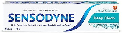 SENSODYNE Deep Clean Toothpaste 70g (Pack of 1) Toothpaste(70 g)