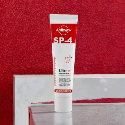 ACTIWOW SP4 Teeth Whitening Paste for Fresh Breath and Whitening Power Toothpaste(40 g)