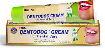 KRUM Asclepius Wellness Dentodoc Cream toothpaste for oral care Toothpaste(100 g)