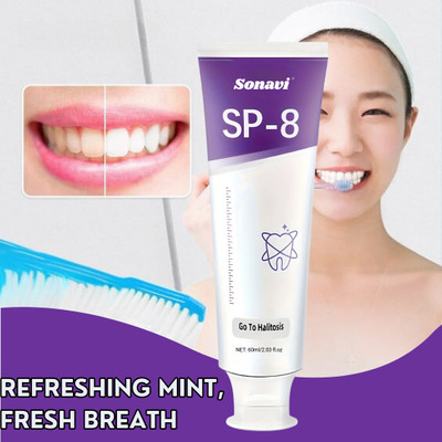 Sonavi Intensive Teeth Ultra Whitening Toothpaste | Teeth Whitening Toothpaste | Toothpaste(60 ml)