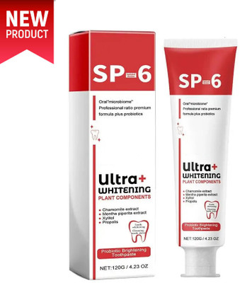 Kenkoderm SP6 Ultra White Toothpaste Safe on Enamel, 30g Toothpaste(30 g)
