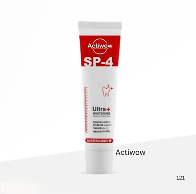 ACTIWOW SP4 Mint Harmony Charcoal Paste Toothpaste(50 g)