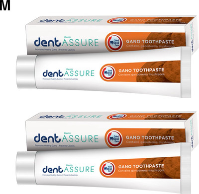 Rastic Assure Dent Gano Toothpaste Pack of 2 -3 Toothpaste(200 g, Pack of 2)