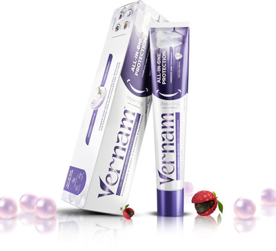 Vernam All In One Protection | Sensitivity Relief | Cavity Protection | Antibacterial Toothpaste(100 g)