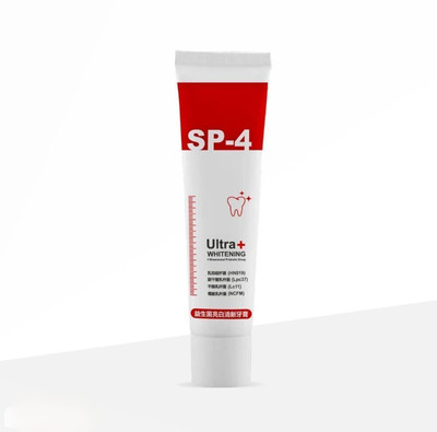 NewClick SP 4 Ultra Brightening Toothpaste | Advanced Whitening & Enamel Protection Toothpaste(30 g)