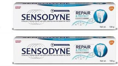 SENSODYNE Repair & Protect 100 g (Pack Of 2)Toothpaste Toothpaste(200 g, Pack of 2)