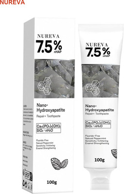 nureva Hydroxyapatite Toothpaste for Fast Whitening & Enamel Repair Toothpaste(100 g)