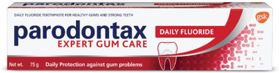 Parodontax Daily Fluoride 75g Toothpaste, 4X more effective at plaque removal Toothpaste(75 g)