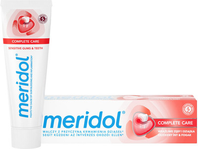 Meridol Toothpaste Daily All-Round Care for Gums & Sensitive Teeth 75ml Toothpaste(75 g)