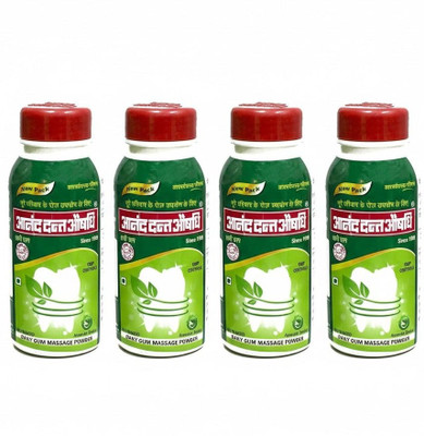 Hathi Chhap AyurvedicAnandDantAushadhi04(240 g, Pack of 4)