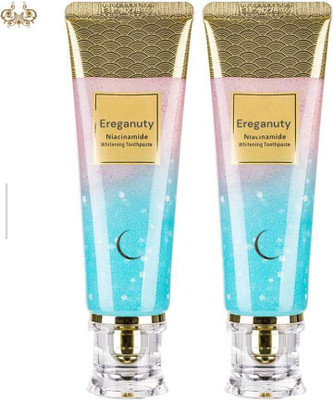 Ereganuty Niacinamide Whitening Toothpaste Toothpaste(200 ml, Pack of 2)
