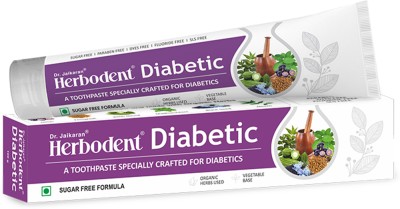 Herbodent Diabetic Toothpaste - 100g Pack of 1 | SLS & SUGAR FREE Formula Toothpaste(100 g)