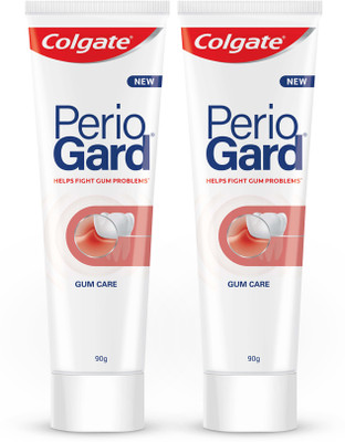 Colgate PerioGard Gum Care Tooth paste, Scientifically Proven Formula (90gm x 2pcs) Toothpaste(180 g, Pack of 2)