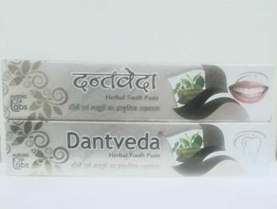 AUSTRO DANTVEDA TOOTH PASTE 75g PACK OF 2 Toothpaste(75 g, Pack of 2)