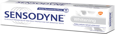 SENSODYNE Whitening 70g each (pack of 2) toothpaste Toothpaste(140 g, Pack of 2)