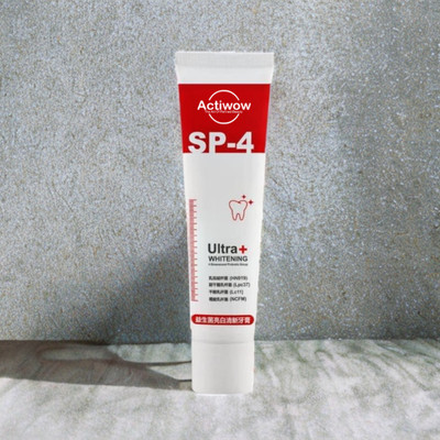ACTIWOW SP4 Ultra Toothpaste, Stain Defense & Brightening Action Toothpaste(40 g)