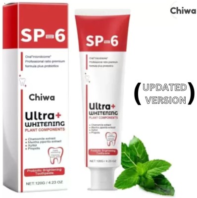 CHIWA SP 6 Ultra Toothpaste: Daily Whitening Power for Ultra Clean Teeth Toothpaste(30 g)