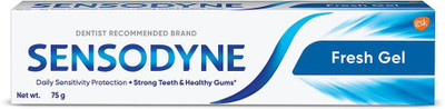 SENSODYNE Fresh Gel, Sensitive tooth paste for daily sensitivity protection Toothpaste(75 g)