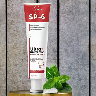 ACTIWOW SP 6 Ultra Whitening Toothpaste for a Brighter Smile Toothpaste(40 g)