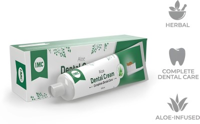 IMC Aloe Dental Cream | Enriched with Babool Chhal, Laung, Fitkari & Mint Toothpaste(100 g)