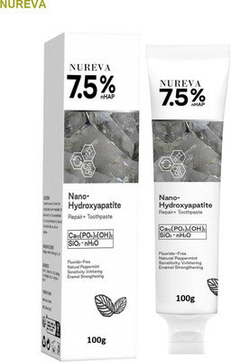 nureva Hydroxyapatite Toothpaste for Fast Whitening & Protection Toothpaste(100 g)