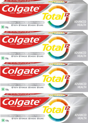 Colgate Total Advance Health Toothpaste (120 G, Pack Of 4) For Rs. 311 @ 52% off