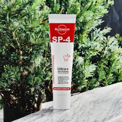 ACTIWOW SP4 Whitening Mint Toothpaste for Stain-Free Teeth Toothpaste(40 g)