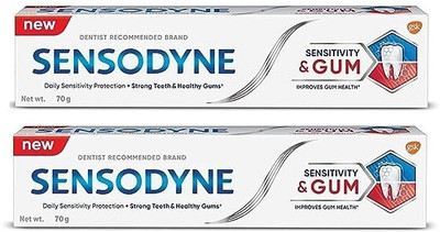SENSODYNE Toothpaste Sensitivity & Gum Toothpaste(70 g, Pack of 2)