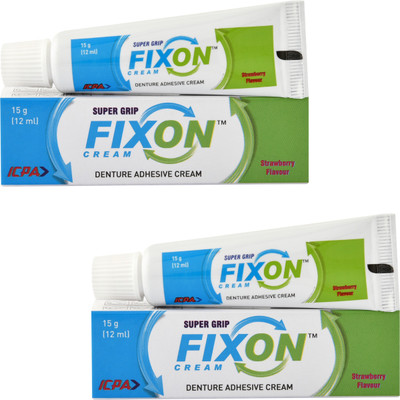 ICPA Fixon Denture Adhesive Cream Toothpaste(30 g, Pack of 2)