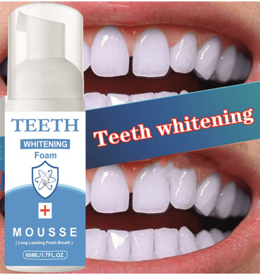 Prifakt Teeth whitening to Remove Stains, Fresh breath Toothpaste Toothpaste(60 ml, Pack of 2)