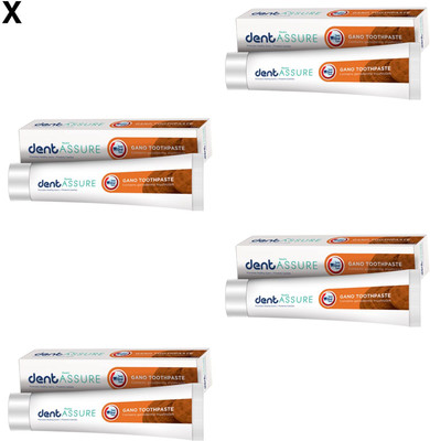Rastic Assure Dent Gano Toothpaste Pack of 4 -11 Toothpaste(400 g, Pack of 4)