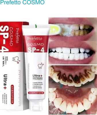 Prefetto COSMO SP-4 Toothpaste White Shine Effect Toothpaste(30 g)