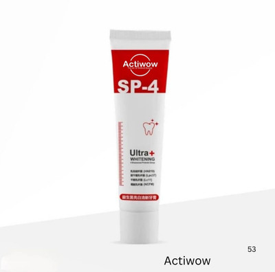 ACTIWOW SP4 Bio Charcoal Mint Paste for Shine Toothpaste(50 g)