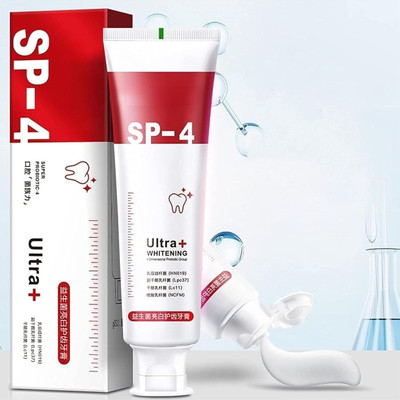 Avanure SP-4 Ultra White Toothpaste | Tea & Coffee Stain Cleaner Toothpaste(30 g)