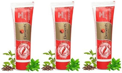 Element fresh -o- guard gel toothpaste (360 g) (pack of 3 X 120 g) Toothpaste(360 g, Pack of 3)