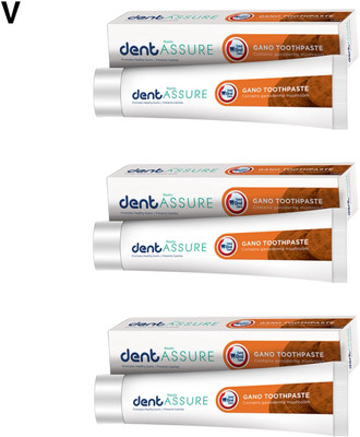 Rastic Assure Dent Gano Toothpaste Pack of 3 -21 Toothpaste(300 g, Pack of 3)