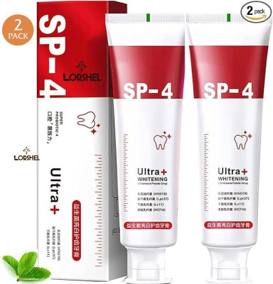 LORSHEL sp 4 toothpaste ideal for maintaining a bright smile Toothpaste(60 g)