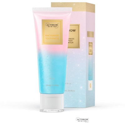 ACTIWOW Niacinamide Toothpaste for Breath Fresh Whitening Toothpaste(100 g)