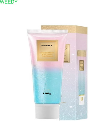 WEEDY Bright White Gel Paste – Niacinamide Infused Toothpaste(100 g)