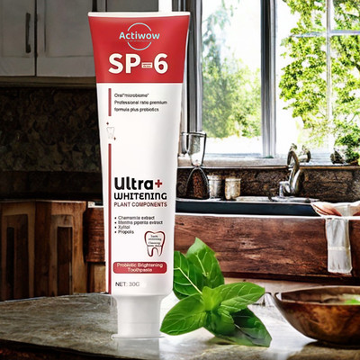 ACTIWOW SP 6 Ultra Whitening Toothpaste for Teeth & Gum Protection Toothpaste(40 g)